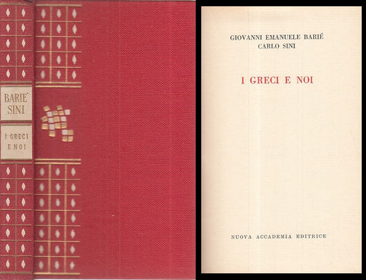 LS- I GRECI E NOI - BARIE SINI - NUOVA ACCADEMIA - MOSAICO -- 1959 - C - ZFS146