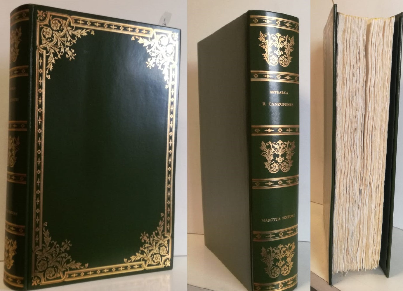 LN- IL CANZONIERE LEOPARDI - PETRARCA - MAROTTA- IL BIBLIOFILO-- 2000- C- YFS690