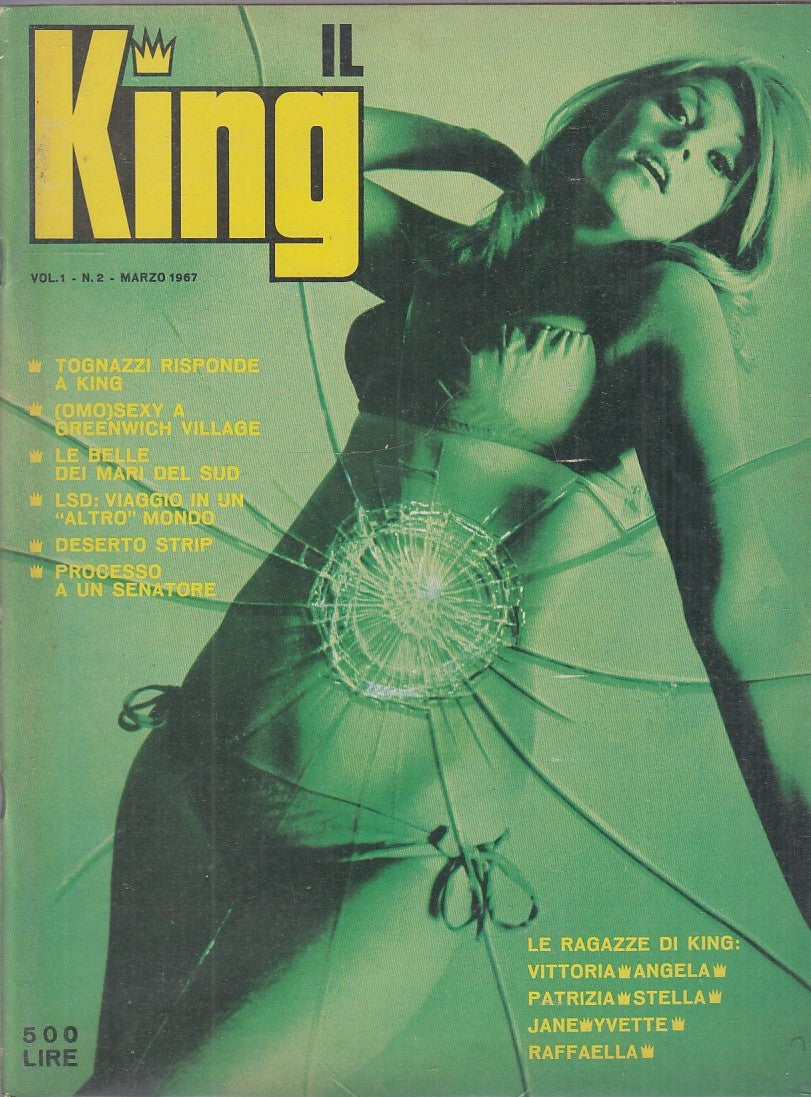 LX- RIVISTA EROTICA KING VOL.1 N.2 -- EFFETIEMME - 1967 - S - RVSa82