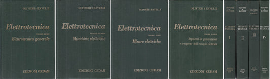 LZ- ELETTRONICA 4 VOLL. - OLIVIERI RAVELLI - CEDAM --- 1983 - C - ZFS320