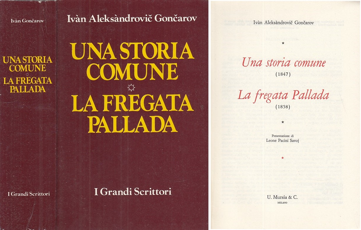 LN- UNA STORIA COMUNE FREGATURA PALLADA- GONCAROV - MURSIA --- 1970 - B - ZFS318