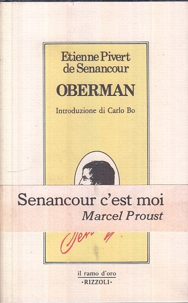 LS- OBERMAN - DE SENANCOUR - RIZZOLI - RAMO D'ORO - 1a ED. - 1983 - CS - ZFS138