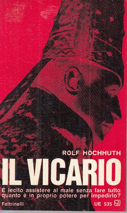 LN- IL VICARIO DRAMMA IN 5 ATTI - HUCHHUTH - FELTRINELLI --- 1967 - B - ZFS243