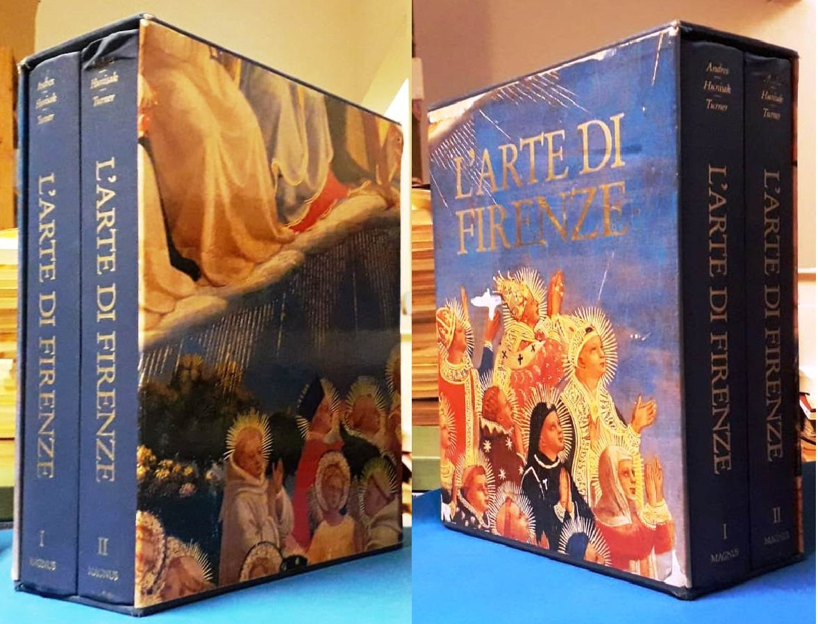 LT- L'ARTE DI FIRENZE COFANETTO 2 VOLUMI -- MAGNUS EDIZIONI --- 1989 - C- ZFS