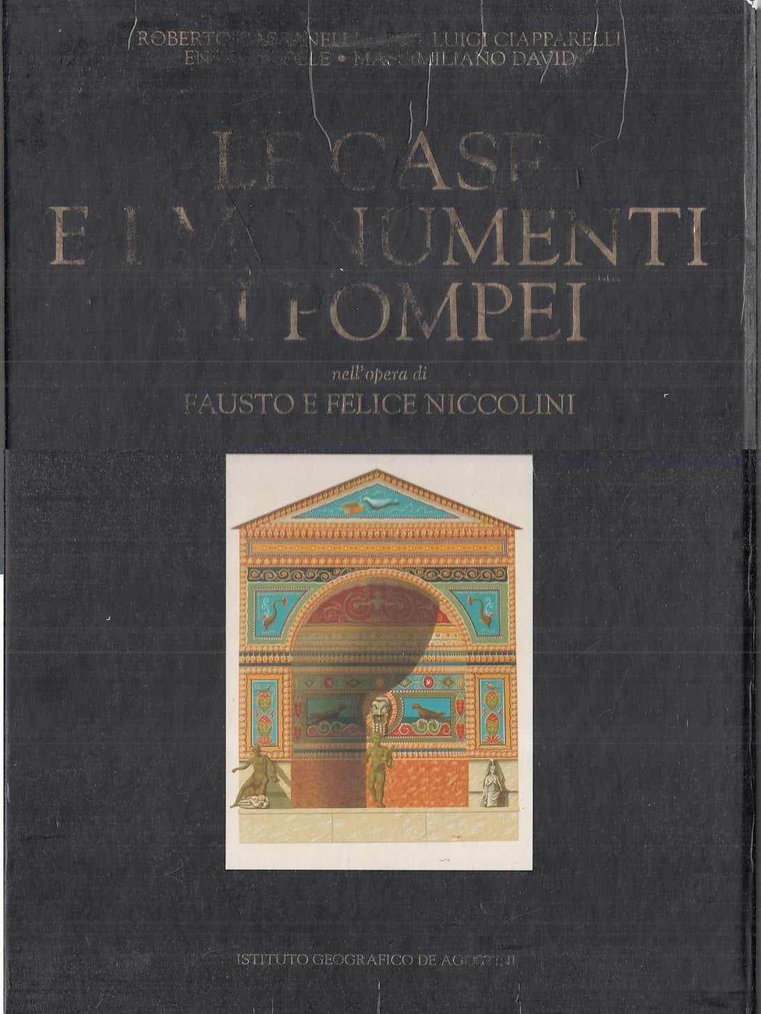 LT- LE CASE E I MONUMENTI DI POMPEI NICOLINI -- DeAGOSTINI --- 1997 - C- YFS522