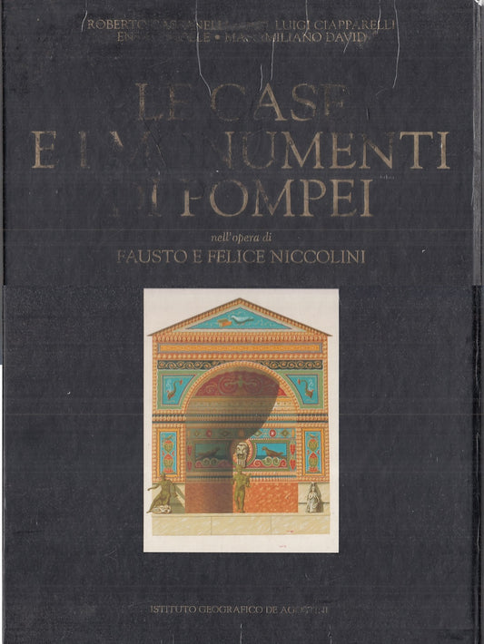 LT- LE CASE E I MONUMENTI DI POMPEI NICOLINI -- DeAGOSTINI --- 1997 - C- YFS522