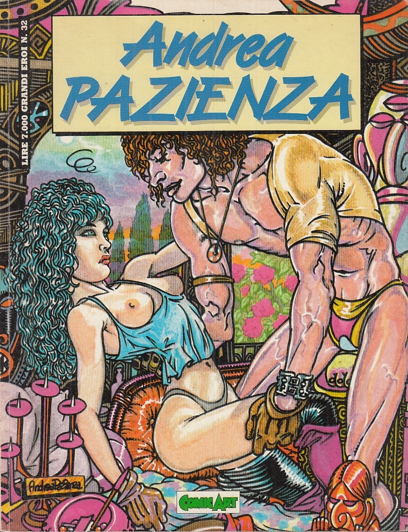 FV- GRANDI EROI N.32 ANDREA PAZIENZA -- COMIC ART - 1988 - B - TBX