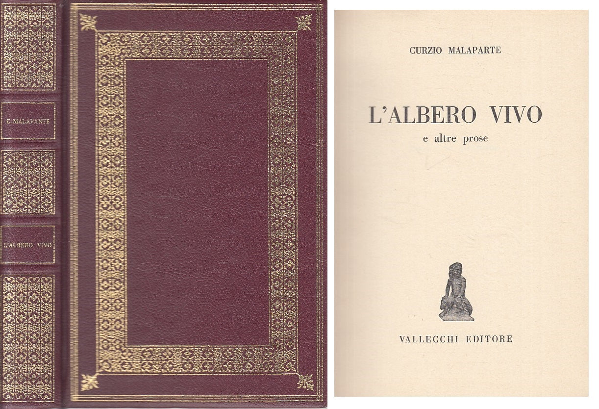 LN- L'ALBERO VIVO - CURZIO MALAPARTE - VALLECCHI --- 1969 - C - ZFS303