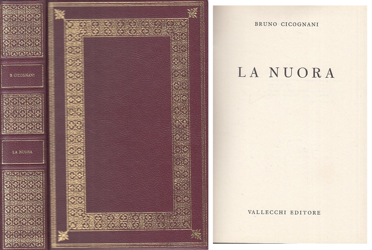 LN- LA NUORA - BRUNO CICOGNANI - VALLECCHI --- 1969 - C - ZFS303