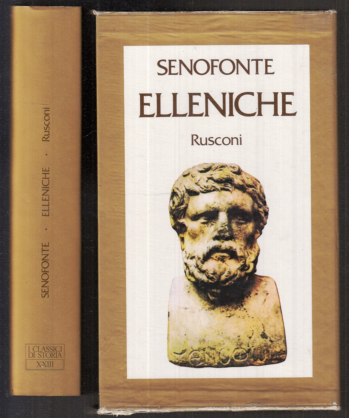 LS- ELLENICHE - SENOFONTE - RUSCONI - CLASSICI STORIA - 1a ED.- 1978- CS- XFS112