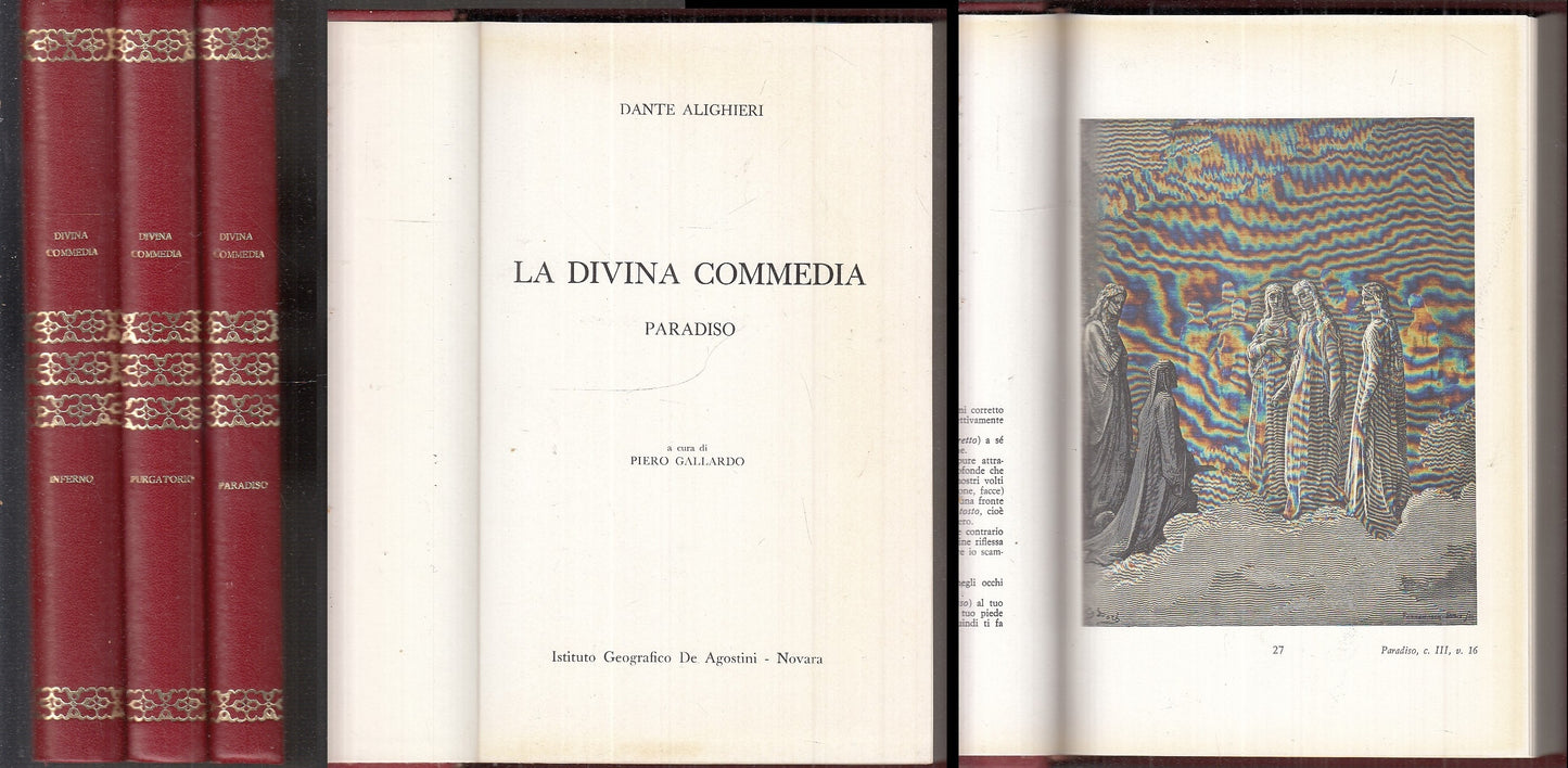 LN- LA DIVINA COMMEDIA DORE' - DANTE ALIGHIERI - DeAGOSTINI --- 1990 - C- XFS112