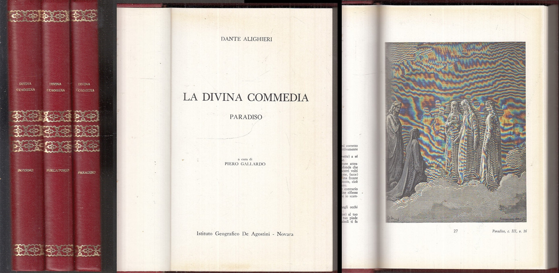 LN- LA DIVINA COMMEDIA DORE' - DANTE ALIGHIERI - DeAGOSTINI --- 1990 - C- XFS112