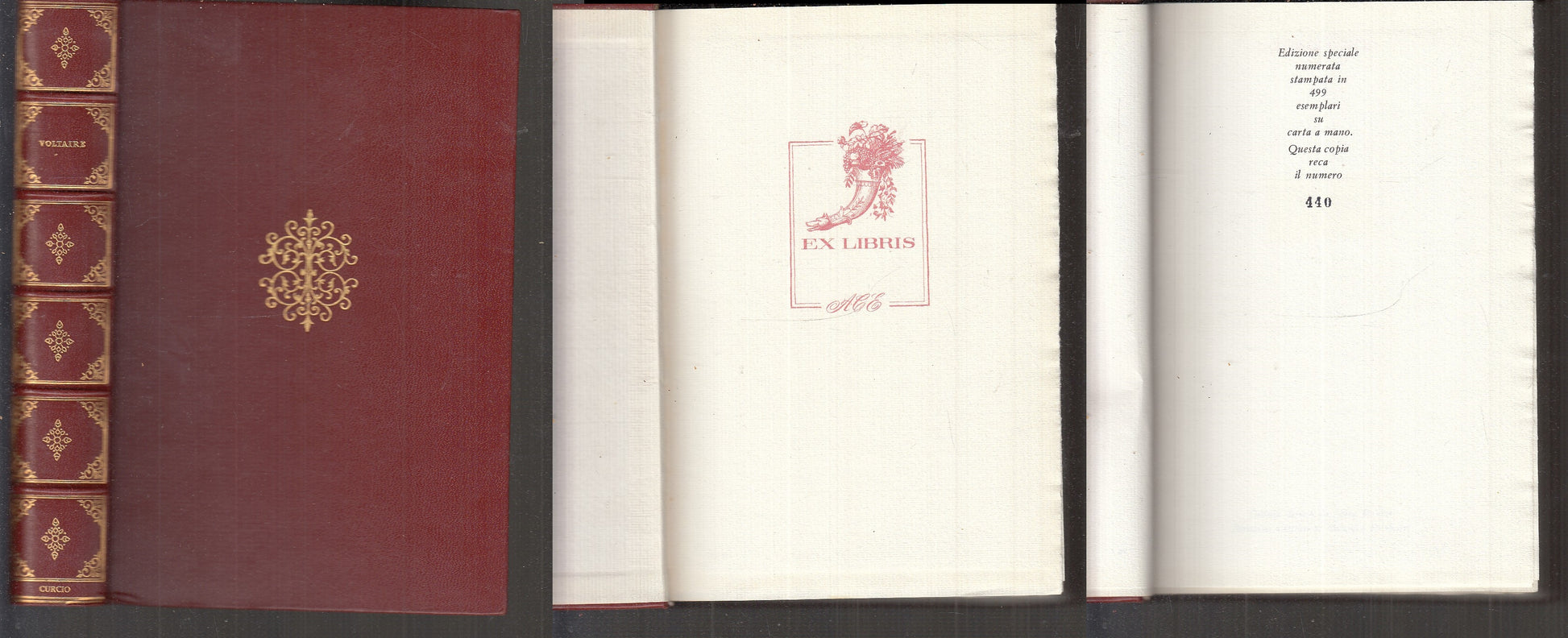 CANDIDO ALTRI RACCONTI COPIA NUMERATA - VOLTAIRE - CURCIO--- 1962- C- XFS112