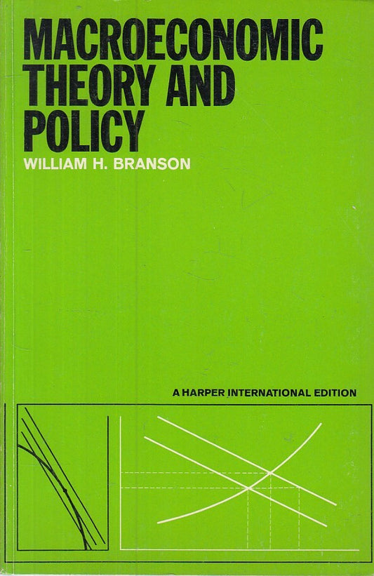 LZ- MACROECONOMIC THEORY AND POLICY - BRANSON - HARPER ROW --- 1972 - B - YFS29