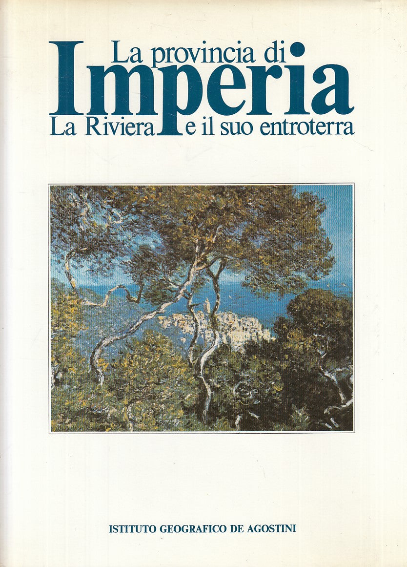 LZ- PROVINCIA DI IMPERIA RIVIERA ENTROTERRA -- DE AGOSTINI--- 1985 - CS - YFS934