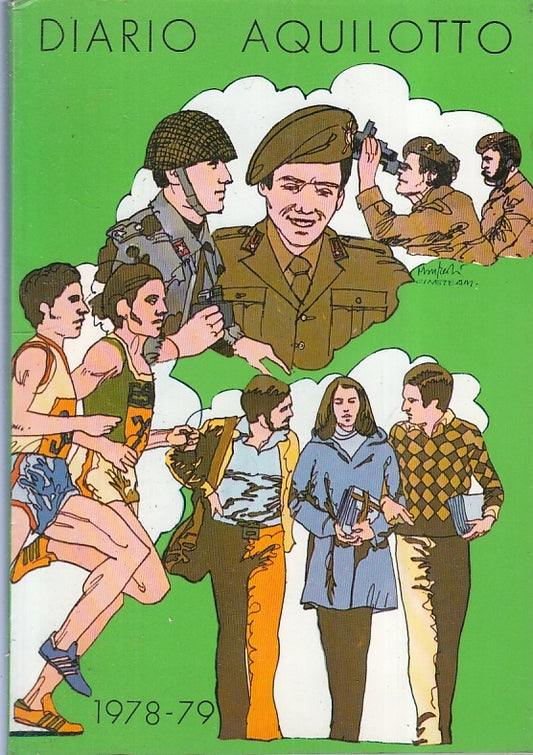 LZ- DIARIO AQUILOTTO 1978/79 NON SCRITTO -- EDIZIONI AQUILA --- 1978- B- XFS112