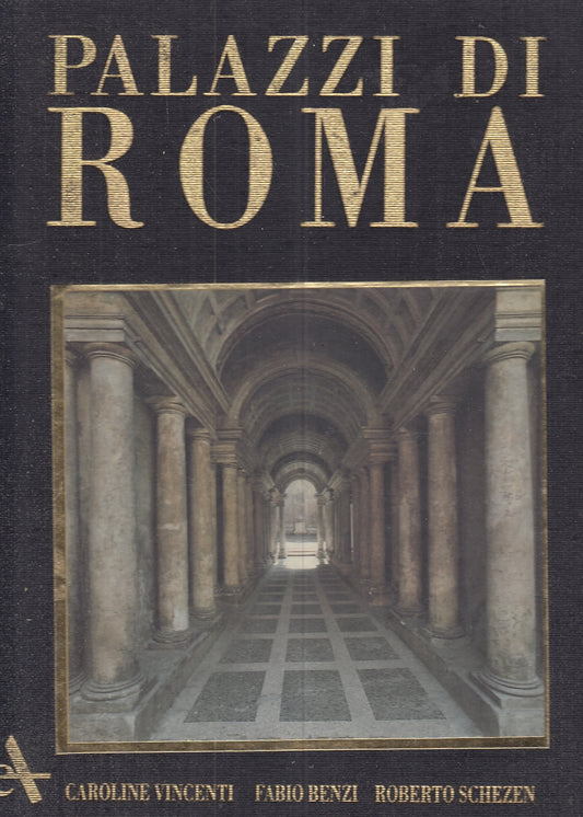 LT- PALAZZI DI ROMA - VINCENTI SCHEZER - ARSENALE EDITRICE --- 1997- C- YFS116