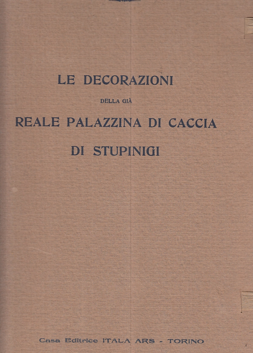 LT- DECORAZIONI REALE PALAZZINA CACCIA STUPINIGI - PEDRNI ---- 1924 - B -YFS839