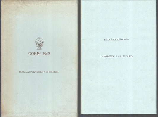 LZ- GUARDANDO IL CALENDARIO- LUCA POZZOLINI GOBBI- GOBBI 1842--- 1995- B- YFS937