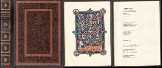 LD- IL VANGELO D'ARTE DEI MINIATURISTI MEDIOEVALI -- PAOLINE --- 1986 - C- XFS64