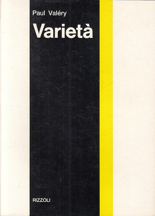 LN- VARIETA' - PAUL VALERY - RIZZOLI --- 1971 - B - YFS426