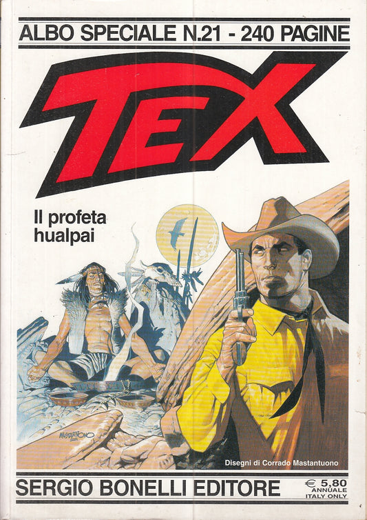 FB- TEX SPECIALE TEXONE N.21 IL PROFETA HUALPAI -- BONELLI - 2007 - B - TBX