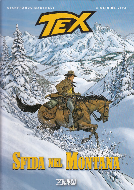 FV- TEX SFIDA NEL MONTANA CARTONATO - MANFREDI DE VITA - BONELLI - 2016 - C- TBX