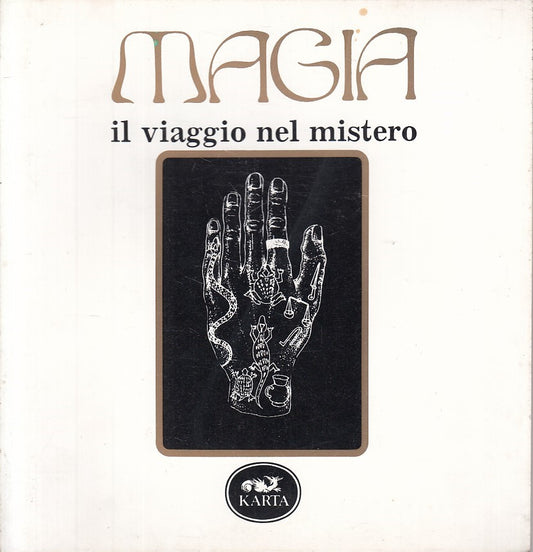 LT- MAGIA IL VIAGGIO NEL MISTERO CATALOGO MOSTRA -- KARTA --- 1986 - B - ZFS66