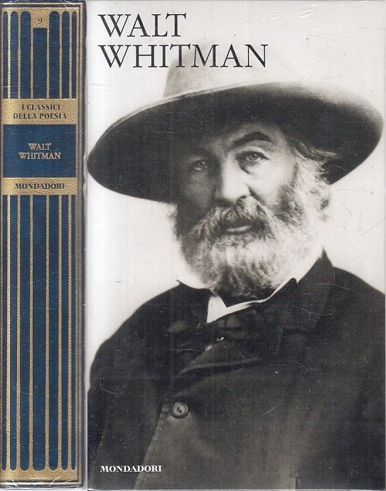 LN- I CLASSICI DELLA POESIA - WALT WHITMAN - MONDADORI --- 2012 - CS - ZFS66