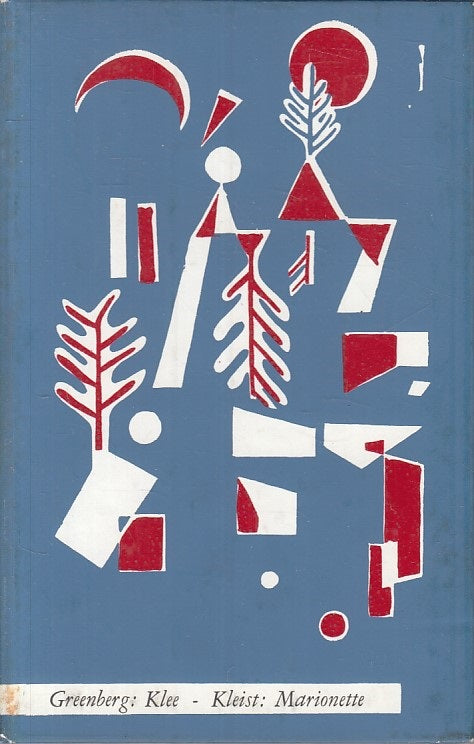 LN- KLEE TEATRO MARIONETTE - GREENBERG KLEIS - SAGGIATORE --- 1960 - C - ZFS315