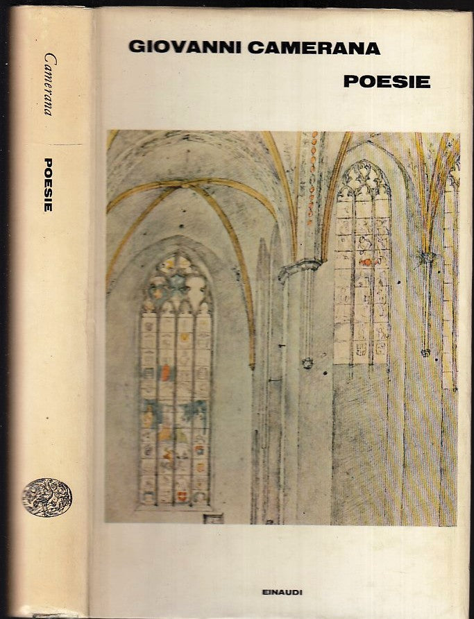 LN- POESIE - GIOVANNI CAMERANA - EINAUDI -- 1a ED. - 1968 - CS - XFS63