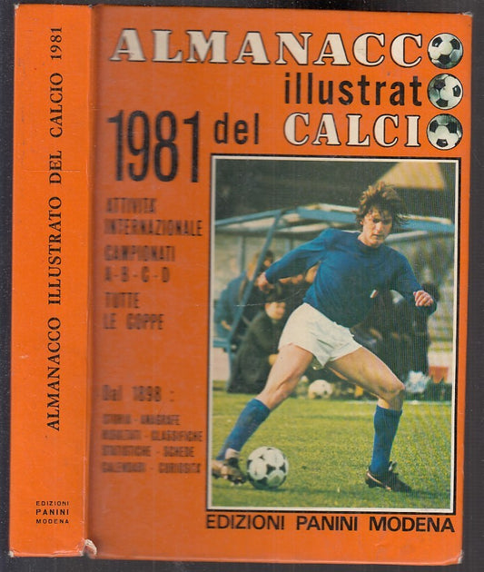 LC- ALMANACCO ILLUSTRATO DEL CALCIO 1981 -- PANINI --- 1981 - C - YFS