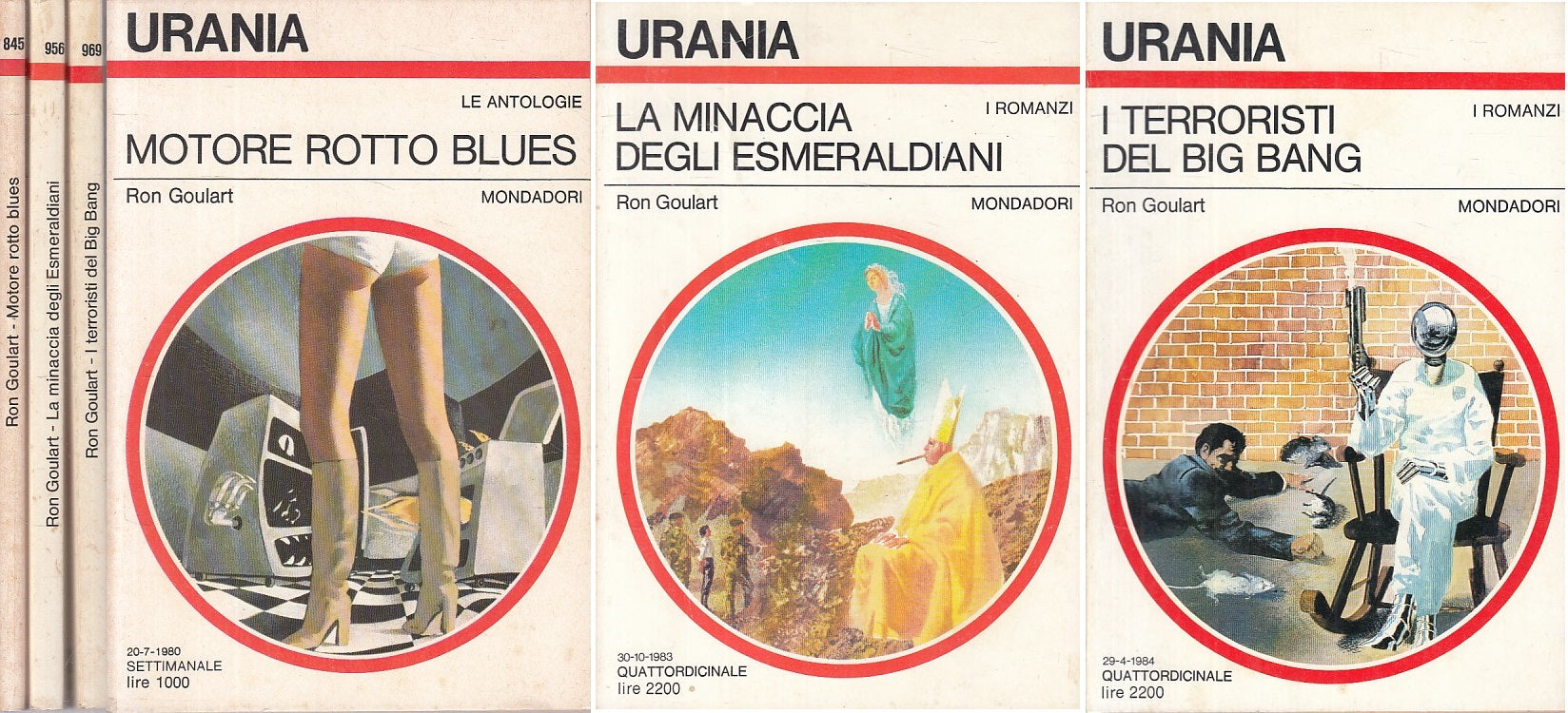 LF- URANIA 845 956 969 MOTORE ROTTO ESMERALDIANI TERRORISTI- GOULART -- 1980 - B