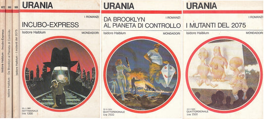 LF- URANIA 872 980 988 INCUBO EXPRESS BROOKLYN MUTANTI 2075- HAIBLUM -- 1981 - B