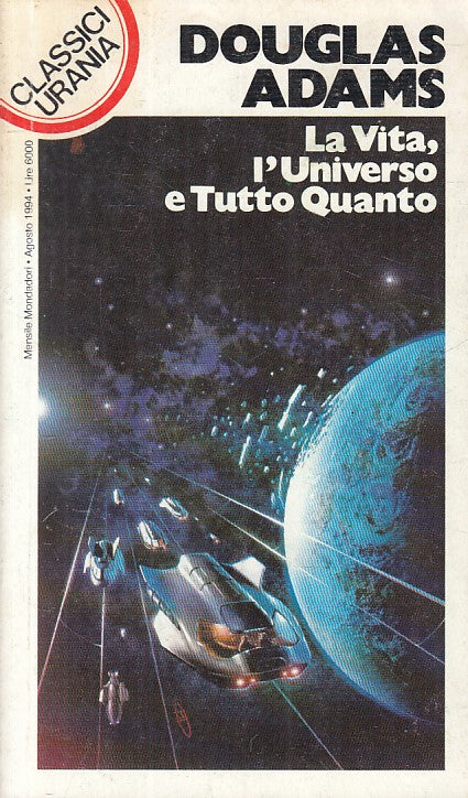 LN- URANIA 209 VITA UNIVERSO E TUTTO QUANTO - ADAMS ---- 1994 - B - ZFS270