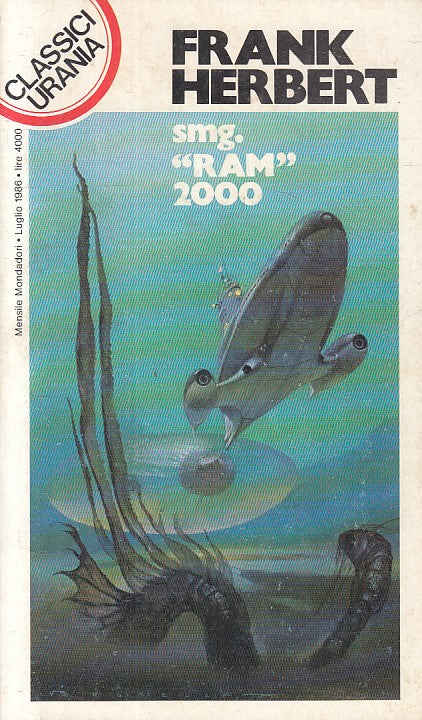LN- URANIA 112 SMG. "RAM" 2000 - HERBERT - MONDADORI --- 1986 - B - ZFS137