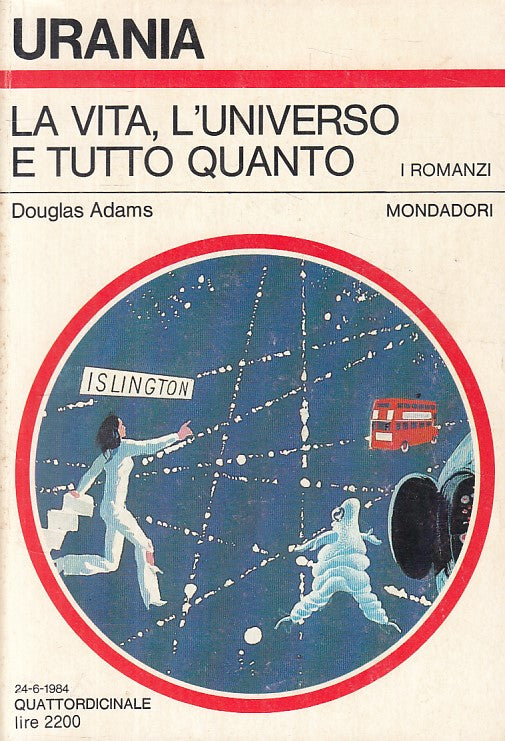 LN- URANIA 973 VITA UNIVERSO E TUTTO QUANTO - ADAMS ---- 1984 - B - ZFS137