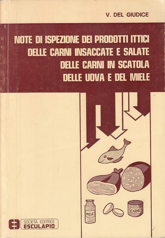 LZ- ISPEZIONE PRODOTTI ITTICI CARNI UOVA MIELE -- ESCULAPIO--- 1979 - B - YFS258