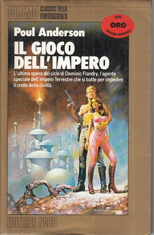 LN- DOMINIC FLANDRY 4 GIOCO IMPERO- ANDERSON- NORD - COSMO -- 1987 - CS - ZFS146
