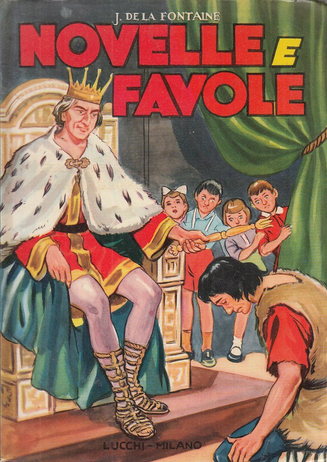 LB- NOVELLE E FAVOLE ILLUSTRATO - DE LA FONTAINE - LUCCHI --- 1961 - B - RGZ