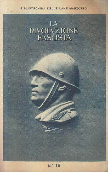 LS- BIBLIOTECHINA LANE MARZOTTO 19 RIVOLUZIONE FASCISTA DUCE ----- 1934- S- MLT1