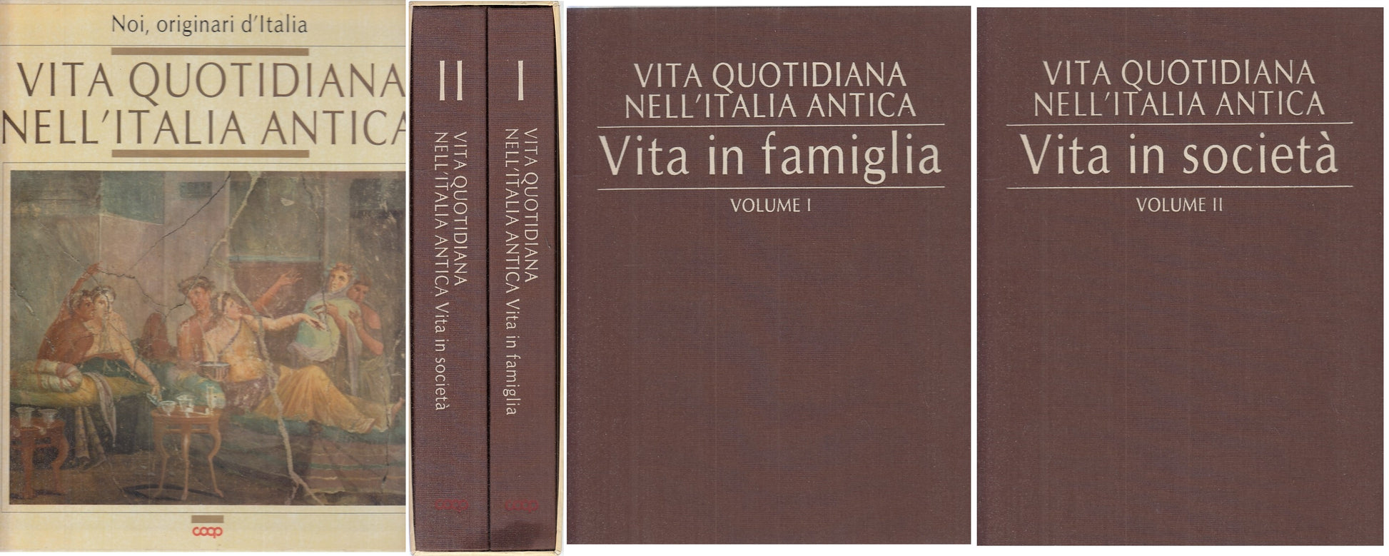LS- VITA QUOTIDIANA ITALIA ANTICA FAMIGLIA SOCIETA' -- COOP--- 1993 - C - YFS951