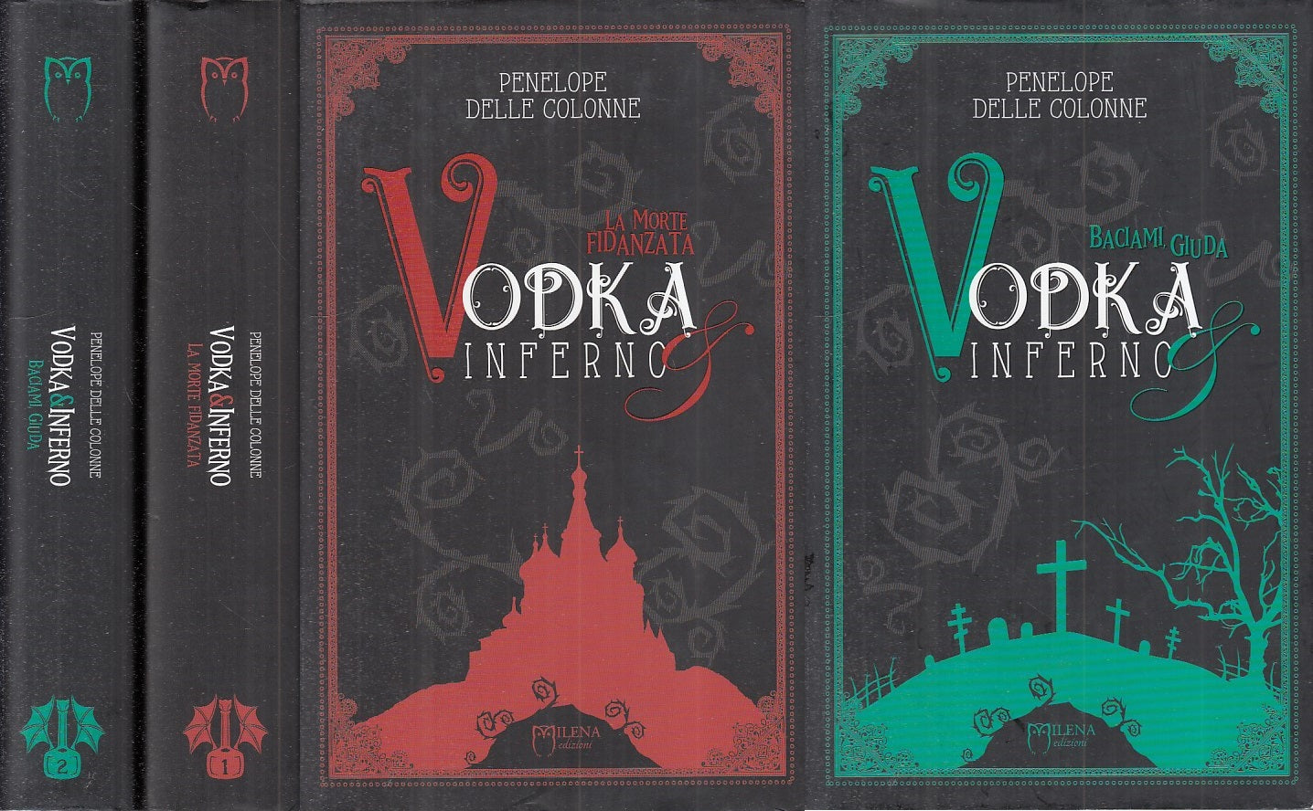 LN- VODKA & INFERNO 2 VOLL. - COLONNE - MILENA -- 1a ED. - 2016 - CS - ZFS279