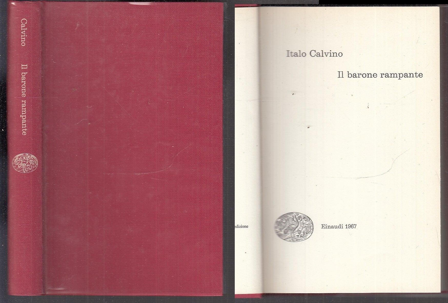 LN- IL BARONE RAMPANTE - ITALO CALVINO - EINAUDI --- 1967 - CS - XFS114