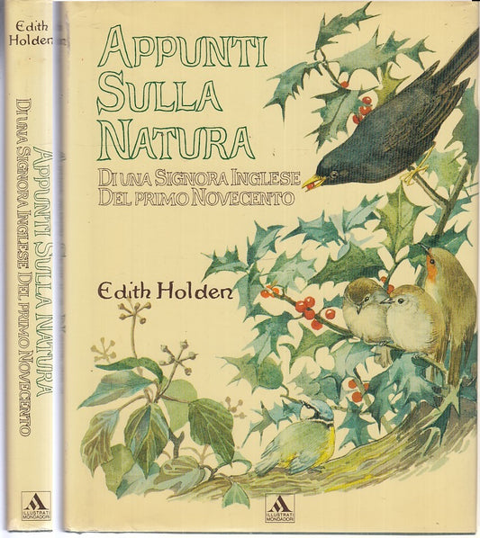 LZ- APPUNTI SULLA NATURA- EDITH HOLDEN- MONDADORI- ILLUSTRATI-- 1989- CS- XFS115