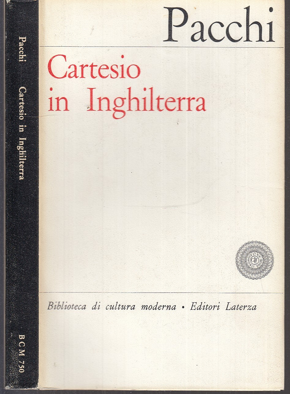 LS- CARTESIO IN INGHILTERRA MOORE BOYLE - PACCHI - LATERZA --- 1973 - BS- XFS114