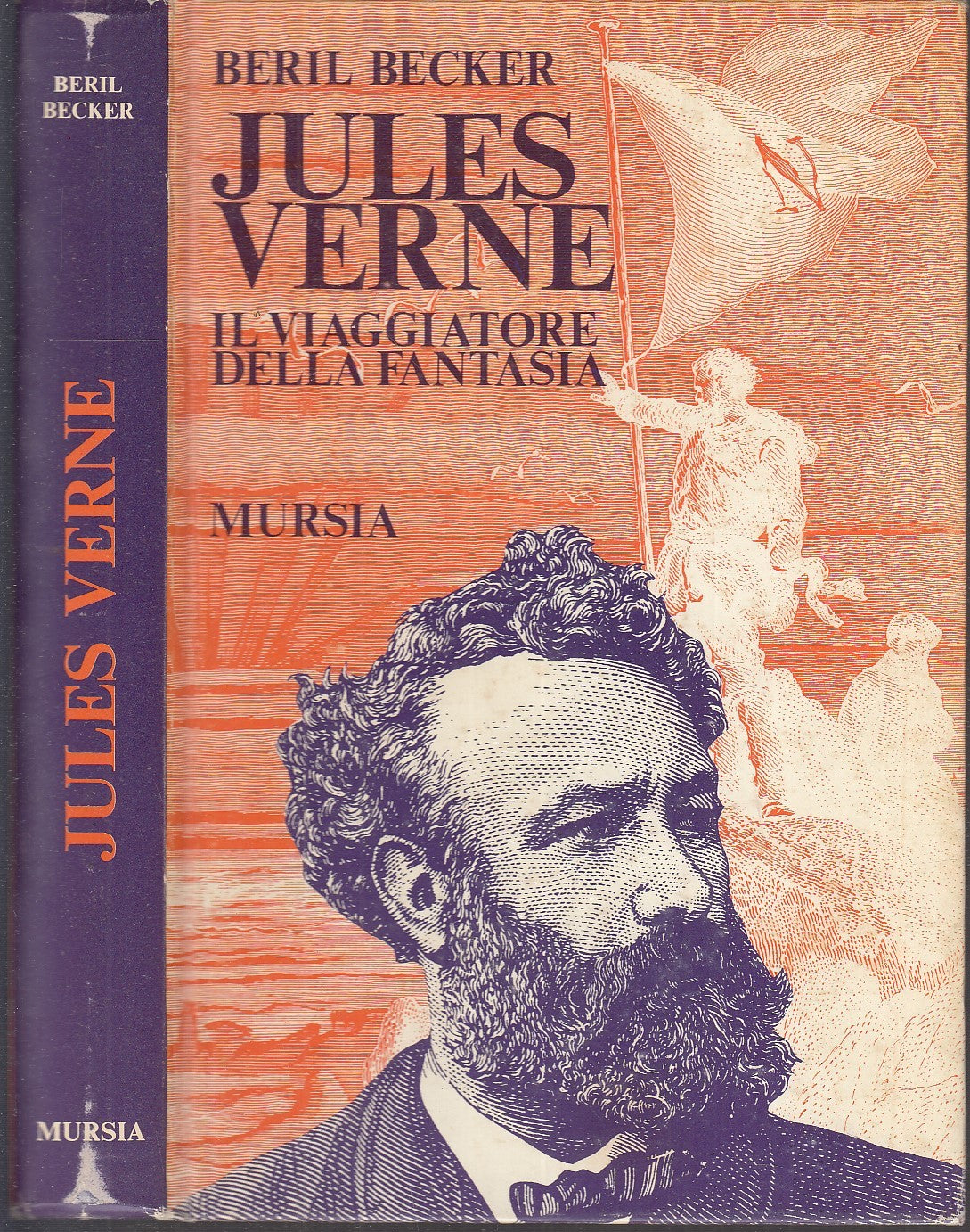 LS- JULES VERNE VIAGGIATORE DELLA FANTASIA - BECKER - MURSIA --- 1974- C- XFS117