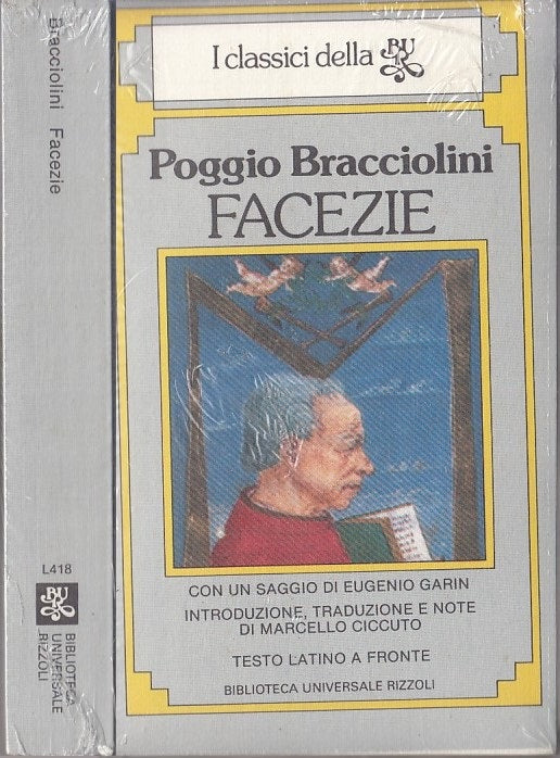 LN- FACEZIE BLISTERATO LATINO A FRONTE - BRACCIOLINI - BUR --- 1983- B- XFS43