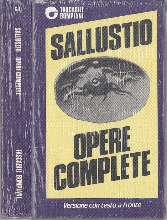 LN- OPERE COMPLETE BLISTERATO TESTO FRONTE- SALLUSTIO- BOMPIANI--- 1983- B-XFS43