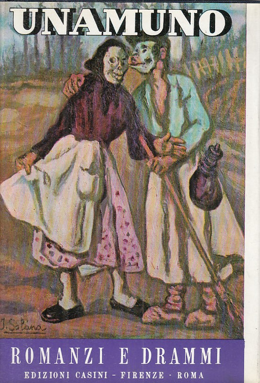 LN- ROMANZI E DRAMMI - UNAMUNO - CASINI - GRANDI MAESTRI -- 1964 - CS - YFS605